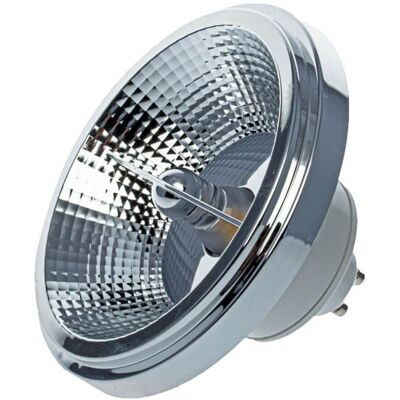 Light Prestige Żarówka ES111 GU10 LED 9W 3000K plastik+aluminium biało-srebrna Light Prestige Żarówka ES111 GU10 LED 9W 3000K plastik+aluminium biało-srebrna