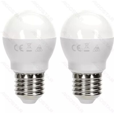 Aigostar Żarówka Led 12W 3000K 1170Lm Biała Ciepła Kulka G45 E14 Opak. 2Szt Aigostar Żarówka Led 12W 3000K 1170Lm Biała Ciepła Kulka G45 E14 Opak. 2Szt