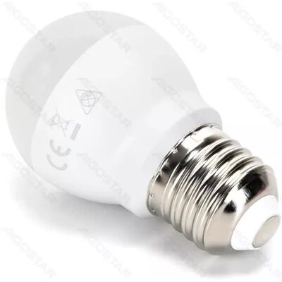 Aigostar Żarówka Led 12w 4000k 1170lm Biała Mała Neutralna Kulka G45 Gwint E27 Aigostar Żarówka Led 12w 4000k 1170lm Biała Mała Neutralna Kulka G45 Gwint E27