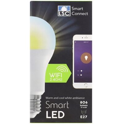 ZDTRADING ŻARÓWKA LED LSC SMART CONNECT 10 W 806 LUMEN ZDTRADING ŻARÓWKA LED LSC SMART CONNECT 10 W 806 LUMEN