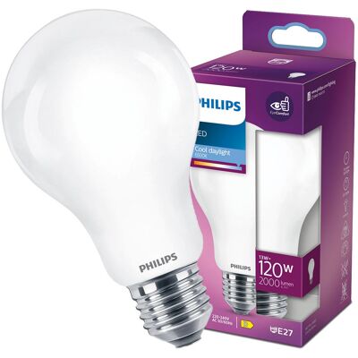 Żarówka LED PHILIPS classic A67 E27 13W =120W 6500K CW zimna 2000 lm Żarówka LED PHILIPS classic A67 E27 13W =120W 6500K CW zimna 2000 lm
