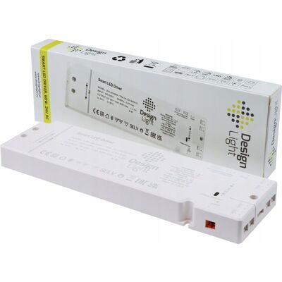 Design Light Zasilacz SMART LED Driver 60W 24V 6 gniazd mini Design Light Zasilacz SMART LED Driver 60W 24V 6 gniazd mini