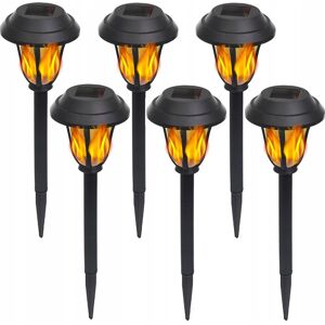 SuperLed 6X Lampa solarna LED Latarnia ogrodowa wbijana LATARENKA PREMIUM SuperLed 6X Lampa solarna LED Latarnia ogrodowa wbijana LATARENKA PREMIUM