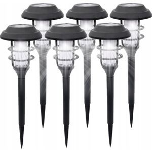 SuperLed 6x Lampa solarna LED Latarnia ogrodowa wbijana słupek latarenka Premium SuperLed 6x Lampa solarna LED Latarnia ogrodowa wbijana słupek latarenka Premium