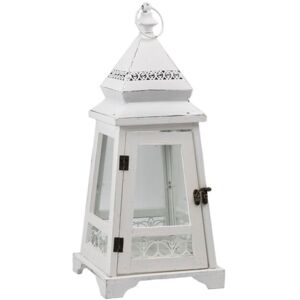 Inny producent Biały lampion świeca latarnia do pokoju na taras M Inny producent Biały lampion świeca latarnia do pokoju na taras M