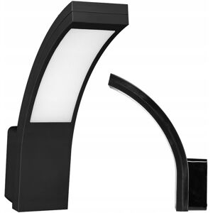 Inny producent Kinkiet ogrodowy Adviti czarny zintegrowane źródło LED 10 W Inny producent Kinkiet ogrodowy Adviti czarny zintegrowane źródło LED 10 W