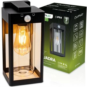 Kinkiet Ogrodowy Elewacyjny Zewnętrzny Lampa E27 Czujnik Ruchu i Zmierzchu IP54 QUADRA LUMILED Kinkiet Ogrodowy Elewacyjny Zewnętrzny Lampa E27 Czujnik Ruchu i Zmierzchu IP54 QUADRA LUMILED