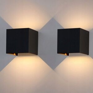 Inny producent Kinkiet ogrodowy Klighten czarny zintegrowane źródło LED 12 W Inny producent Kinkiet ogrodowy Klighten czarny zintegrowane źródło LED 12 W
