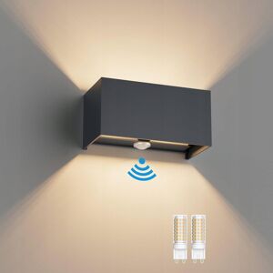 Inny producent KLIGHTEN Lampa Zewnętrzna 18W z Czujnikiem Ruchu 3000K LED G9 Regulowana Inny producent KLIGHTEN Lampa Zewnętrzna 18W z Czujnikiem Ruchu 3000K LED G9 Regulowana