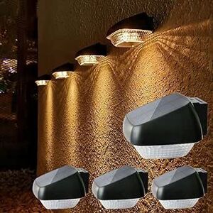 Inny producent Lacasa Lampy Solarne Ścienne led 4 sztuki Inny producent Lacasa Lampy Solarne Ścienne led 4 sztuki
