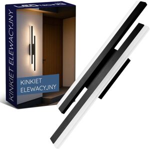 Ledtechnics Lampa Ścienna Elewacyjna Ogrodowa Kinkiet Zewnętrzny 18W LED CCD 40cm Ledtechnics Lampa Ścienna Elewacyjna Ogrodowa Kinkiet Zewnętrzny 18W LED CCD 40cm