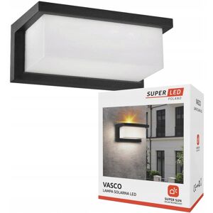 SuperLed Lampa Solarna Kinkiet ogrodowy LED Czujnik Zmierzchu Ruchu MOCNY 300lm SuperLed Lampa Solarna Kinkiet ogrodowy LED Czujnik Zmierzchu Ruchu MOCNY 300lm