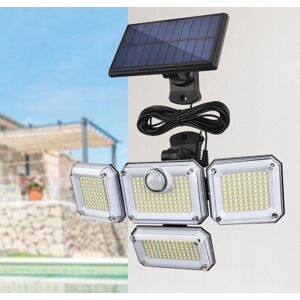 Nela-Styl LAMPA SOLARNA LED 4w1 ZEWNĘTRZNA ULICZNA CZUJNIK RUCHU ZMIERZCHU + PILOT Nela-Styl LAMPA SOLARNA LED 4w1 ZEWNĘTRZNA ULICZNA CZUJNIK RUCHU ZMIERZCHU + PILOT