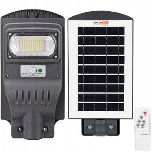 SuperLed Lampa solarna LED latarnia uliczna czujnik + pilot SuperLed Lampa solarna LED latarnia uliczna czujnik + pilot