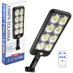 TEKAN Lampa Solarna Led Latarnia Uliczna Ogrodowa Czujnik Ruchu Zmierzchu Pilot TEKAN Lampa Solarna Led Latarnia Uliczna Ogrodowa Czujnik Ruchu Zmierzchu Pilot