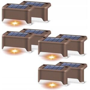 Gotel Lampa Solarna Narożna Panel 8 SZT LED Do Ogrodu Czujnik Zmierzchu Gotel Lampa Solarna Narożna Panel 8 SZT LED Do Ogrodu Czujnik Zmierzchu