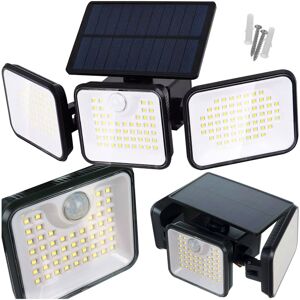 Iso Trade Lampa solarna Ogrodowa 180 LED IZOXIS Czujnik Ruchu Zmierzchu Uliczna IP65 Iso Trade Lampa solarna Ogrodowa 180 LED IZOXIS Czujnik Ruchu Zmierzchu Uliczna IP65