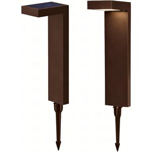 Realne Ceny Lampa Solarna Ogrodowa LED Wbijana Słupek Czujnik Zmierzchu Ogród 55cm 2szt. Realne Ceny Lampa Solarna Ogrodowa LED Wbijana Słupek Czujnik Zmierzchu Ogród 55cm 2szt.