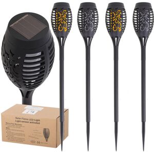 Artemis Lampa Solarna Pochodnia LED Efekt Płomień Ogień Płomienia Ogrodowa 4 szt. Artemis Lampa Solarna Pochodnia LED Efekt Płomień Ogień Płomienia Ogrodowa 4 szt.