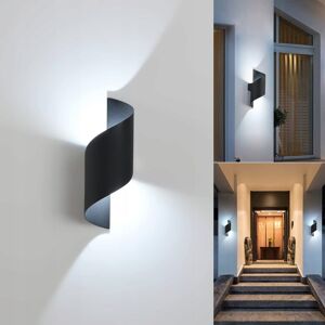 Inny producent LED ŚCIENNA LAMPA 10W IP65 Zewnętrzna Lampa Ścienna 6000K Inny producent LED ŚCIENNA LAMPA 10W IP65 Zewnętrzna Lampa Ścienna 6000K