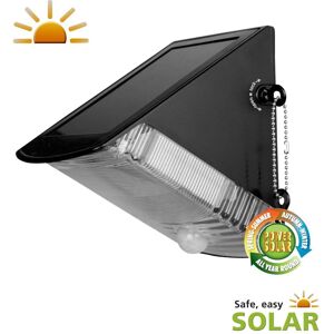 Luxform Ogrodowa lampa ścienna, solarna, LED Natal z czujnikiem PIR Luxform Ogrodowa lampa ścienna, solarna, LED Natal z czujnikiem PIR