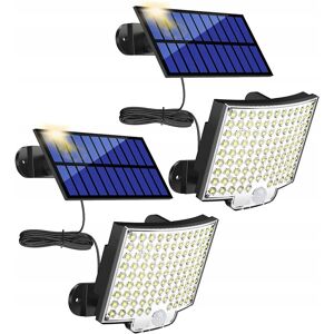 Inny producent MPJ Lampy Solarne Zewnętrzne 106 LED Czujnik Ruchu Wodoodporne IP65 Inny producent MPJ Lampy Solarne Zewnętrzne 106 LED Czujnik Ruchu Wodoodporne IP65