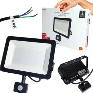 Naświetlacz LED PRO halogen 100W 4000K barwa neutralna CZUJNIK RUCHU/ZMIERZCHU 9000lm IP44 DIOLED Naświetlacz LED PRO halogen 100W 4000K barwa neutralna CZUJNIK RUCHU/ZMIERZCHU 9000lm IP44 DIOLED