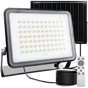 Naświetlacz Solarny LED Halogen 300W Lampa Ogrodowa 4000K IP65 Czujnik Ruchu PIR + Pilot FULGOR LUMILED Naświetlacz Solarny LED Halogen 300W Lampa Ogrodowa 4000K IP65 Czujnik Ruchu PIR + Pilot FULGOR LUMILED