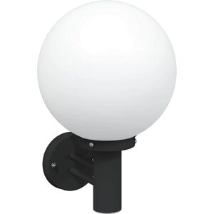 vidaXL Zewnętrzna lampa ścienna Czarny 28 x 25 x 38 cm stal nierdzewna vidaXL Zewnętrzna lampa ścienna Czarny 28 x 25 x 38 cm stal nierdzewna