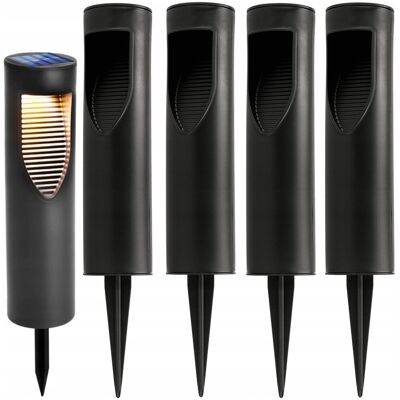 Berge 4x Lampa Ogrodowa Słupek Solarny Wbijany Lampy Solarne IP65 Oświetleniowy Berge 4x Lampa Ogrodowa Słupek Solarny Wbijany Lampy Solarne IP65 Oświetleniowy