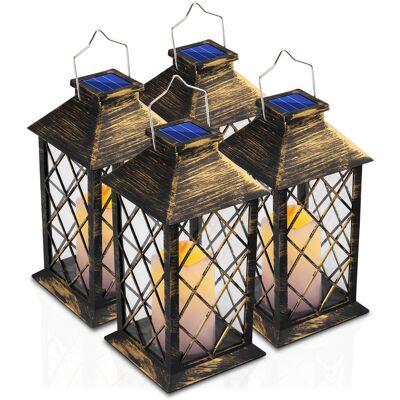 4x Lampa Solarna Ogrodowa Latarnia LED Stojąca LIRIO 2 IP44 Wisząca Latarenka LUMILED 4x Lampa Solarna Ogrodowa Latarnia LED Stojąca LIRIO 2 IP44 Wisząca Latarenka LUMILED