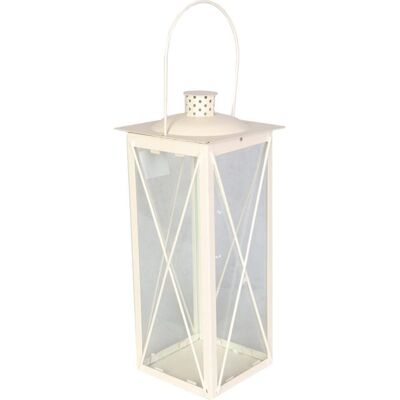 Inny producent Elegancka Latarnia Metalowa o Wysokości 50cm z Otw Inny producent Elegancka Latarnia Metalowa o Wysokości 50cm z Otw