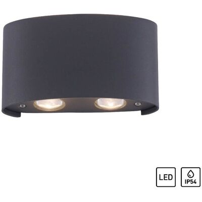 Lampa ścienna Paul Neuhaus - Carlo Antracyt IP54 LED Zewnątrz Lampa ścienna Paul Neuhaus - Carlo Antracyt IP54 LED Zewnątrz