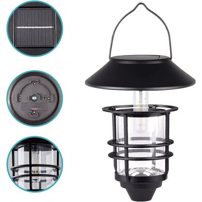 TelForceOne S.A. Forever Light Lampa solarna LED SUNARI FLS-40 Latarnia czarna TelForceOne S.A. Forever Light Lampa solarna LED SUNARI FLS-40 Latarnia czarna