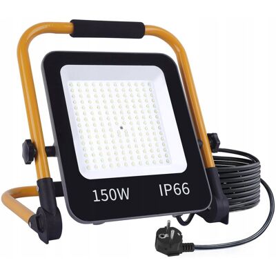 Inny producent FOSINGUT LED Lampa Robocza 150W 15000LM IP66 Zimna Biała Na Stojaku Inny producent FOSINGUT LED Lampa Robocza 150W 15000LM IP66 Zimna Biała Na Stojaku