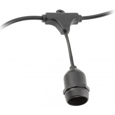 GTV Girlanda Ogrodowa, 10Xe27, Max. 10X10W, Ac220-240V, Ip54, 10 M, 2X0,75 Mm GTV Girlanda Ogrodowa, 10Xe27, Max. 10X10W, Ac220-240V, Ip54, 10 M, 2X0,75 Mm