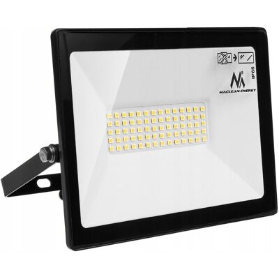 Maclean HALOGEN LAMPA Naświetlacz LED 50W Reflektor Zewnętrzny IP65 4000 lumenów Maclean HALOGEN LAMPA Naświetlacz LED 50W Reflektor Zewnętrzny IP65 4000 lumenów