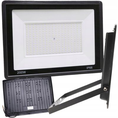 Lewer HALOGEN LED 200W LAMPA Reflektor Naświetlacz Slim ZEWNĘTRZNY BUDOWLANY Lewer HALOGEN LED 200W LAMPA Reflektor Naświetlacz Slim ZEWNĘTRZNY BUDOWLANY