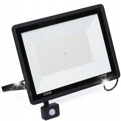 Interlook HALOGEN LED 200W NAŚWIETLACZ LAMPA Z CZUJNIK RUCHU Interlook HALOGEN LED 200W NAŚWIETLACZ LAMPA Z CZUJNIK RUCHU