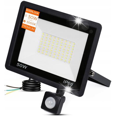 Interlook HALOGEN LED LAMPA 50W CZUJNIK RUCHU ZMIERZCHU NAŚWIETLACZ ZEWNĘTRZNY IP65 Interlook HALOGEN LED LAMPA 50W CZUJNIK RUCHU ZMIERZCHU NAŚWIETLACZ ZEWNĘTRZNY IP65