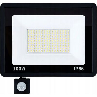 VERK GROUP HALOGEN NAŚWIETLACZ REFLEKTOR LED 100W 6000K Z CZUJNIK RUCHU ZMIERZCHU IP66 VERK GROUP HALOGEN NAŚWIETLACZ REFLEKTOR LED 100W 6000K Z CZUJNIK RUCHU ZMIERZCHU IP66