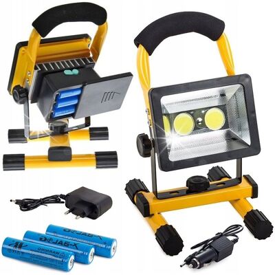 BNTrade HALOGEN ROBOCZY BUDOWLANY LAMPA PRZENOŚNY LED COB AKUMULATOR NAŚWIETLACZ BNTrade HALOGEN ROBOCZY BUDOWLANY LAMPA PRZENOŚNY LED COB AKUMULATOR NAŚWIETLACZ