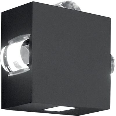 ELSTEAD LIGHTING Kinkiet elewacyjny AGNER-4W Elstead LED 60W kostka grafit ELSTEAD LIGHTING Kinkiet elewacyjny AGNER-4W Elstead LED 60W kostka grafit