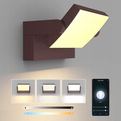 Inny producent Kinkiet ogrodowy Klighten beżowy zintegrowane źródło LED 24 W Inny producent Kinkiet ogrodowy Klighten beżowy zintegrowane źródło LED 24 W