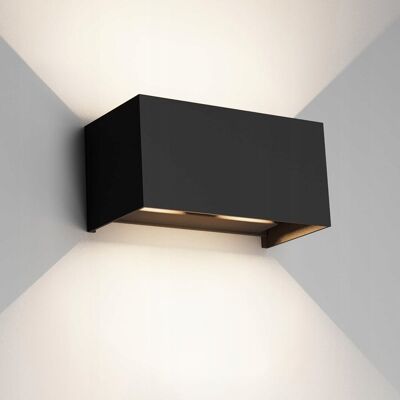 Inny producent Kinkiet ogrodowy Klighten czarny zintegrowane źródło LED 24 W Inny producent Kinkiet ogrodowy Klighten czarny zintegrowane źródło LED 24 W