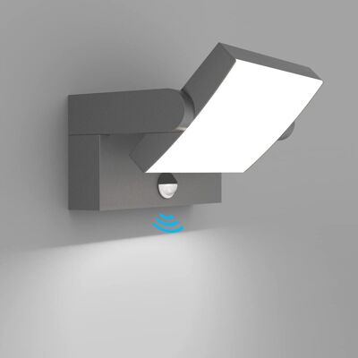 Inny producent Kinkiet ogrodowy Klighten szary zintegrowane źródło LED 24 W Inny producent Kinkiet ogrodowy Klighten szary zintegrowane źródło LED 24 W