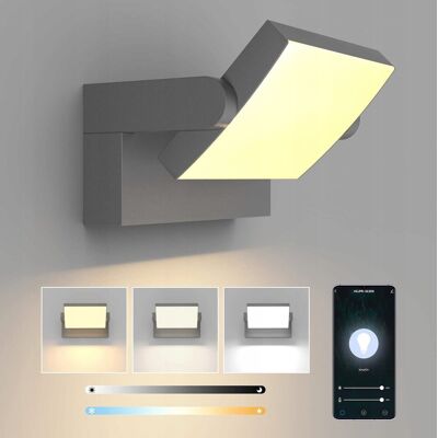 Inny producent Kinkiet ogrodowy Klighten szary zintegrowane źródło LED 24 W Inny producent Kinkiet ogrodowy Klighten szary zintegrowane źródło LED 24 W