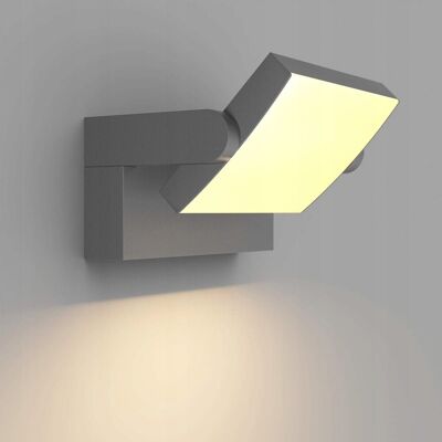 Inny producent KLIGHTEN 24W Ścienna Lampa Zewnętrzna IP65 1500 Lum Ciemnoszara 2700K-3000K Inny producent KLIGHTEN 24W Ścienna Lampa Zewnętrzna IP65 1500 Lum Ciemnoszara 2700K-3000K