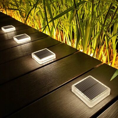 Inny producent LACASA Solarne Lampy Zewnętrzne 30LM 4 Sztuki IP68 4000K LED Inny producent LACASA Solarne Lampy Zewnętrzne 30LM 4 Sztuki IP68 4000K LED