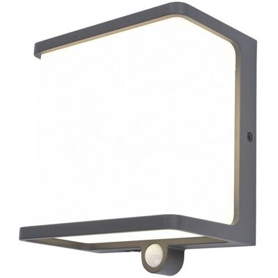 Lampa elewacyjna kinkiet zewnętrzny DOBLO szary Lutec 6943701125 Lampa elewacyjna kinkiet zewnętrzny DOBLO szary Lutec 6943701125